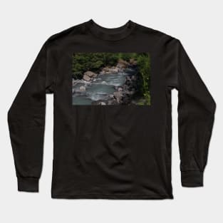 Switzerland - River by the blausee Long Sleeve T-Shirt